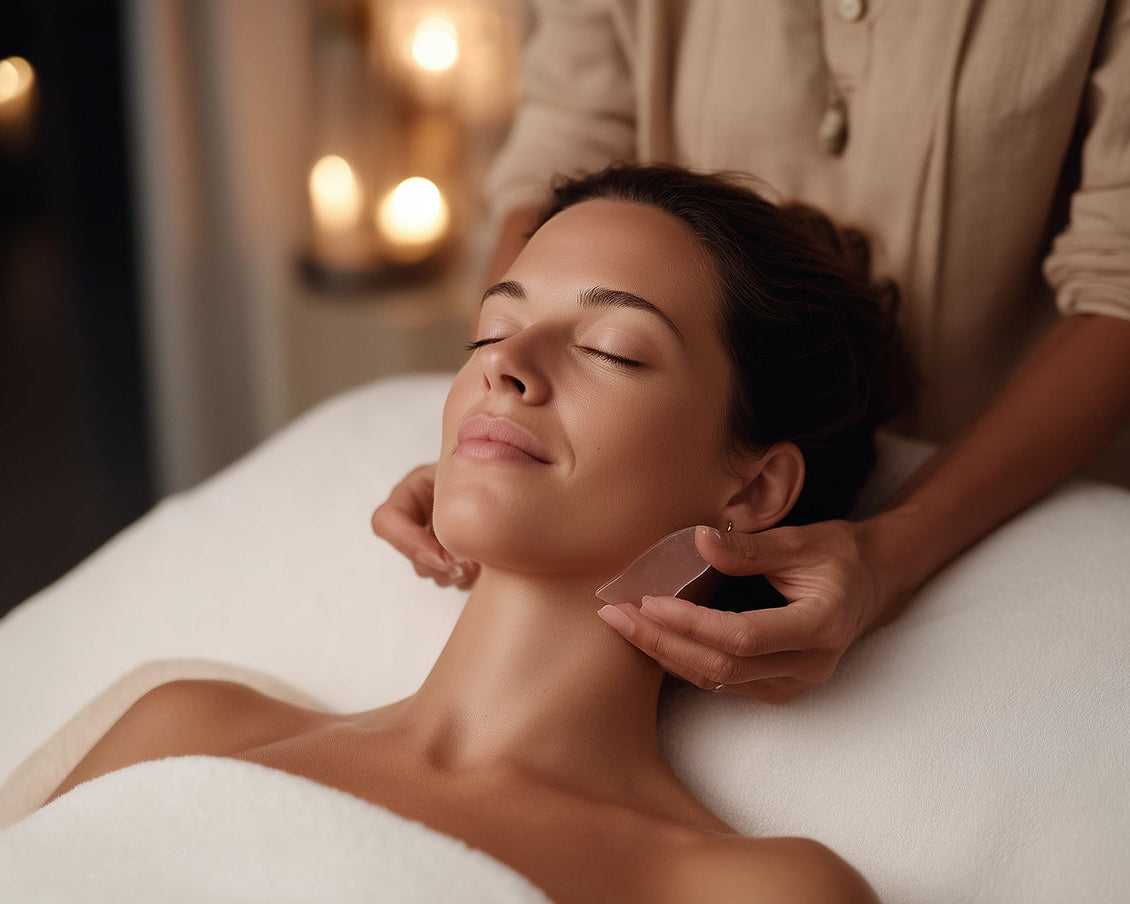 Anti Aging Facial Massage Gua Sha